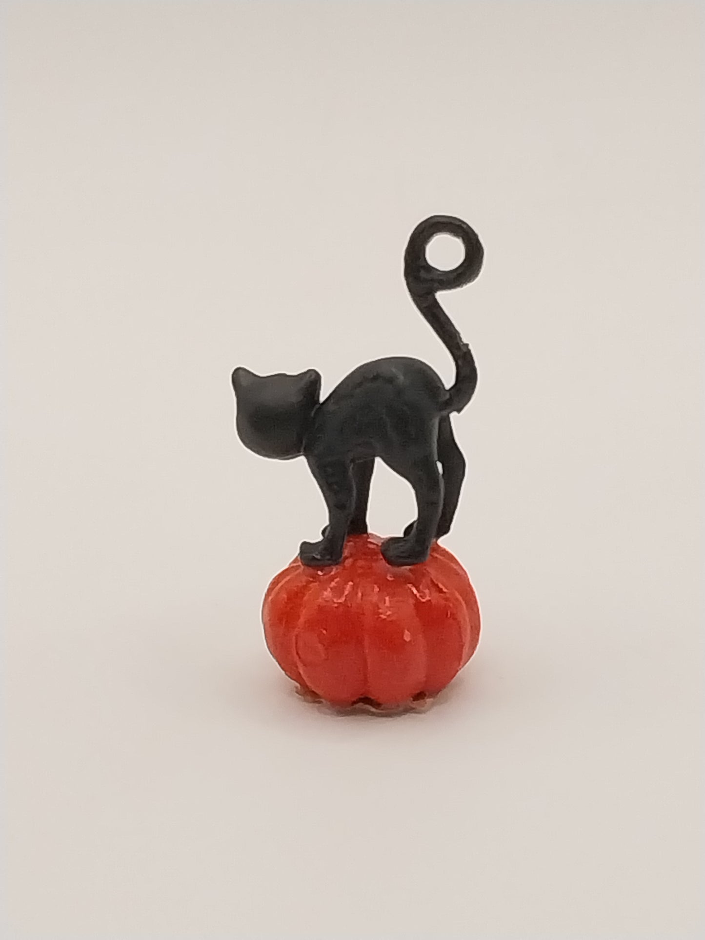 Black Cat On Pumpkin