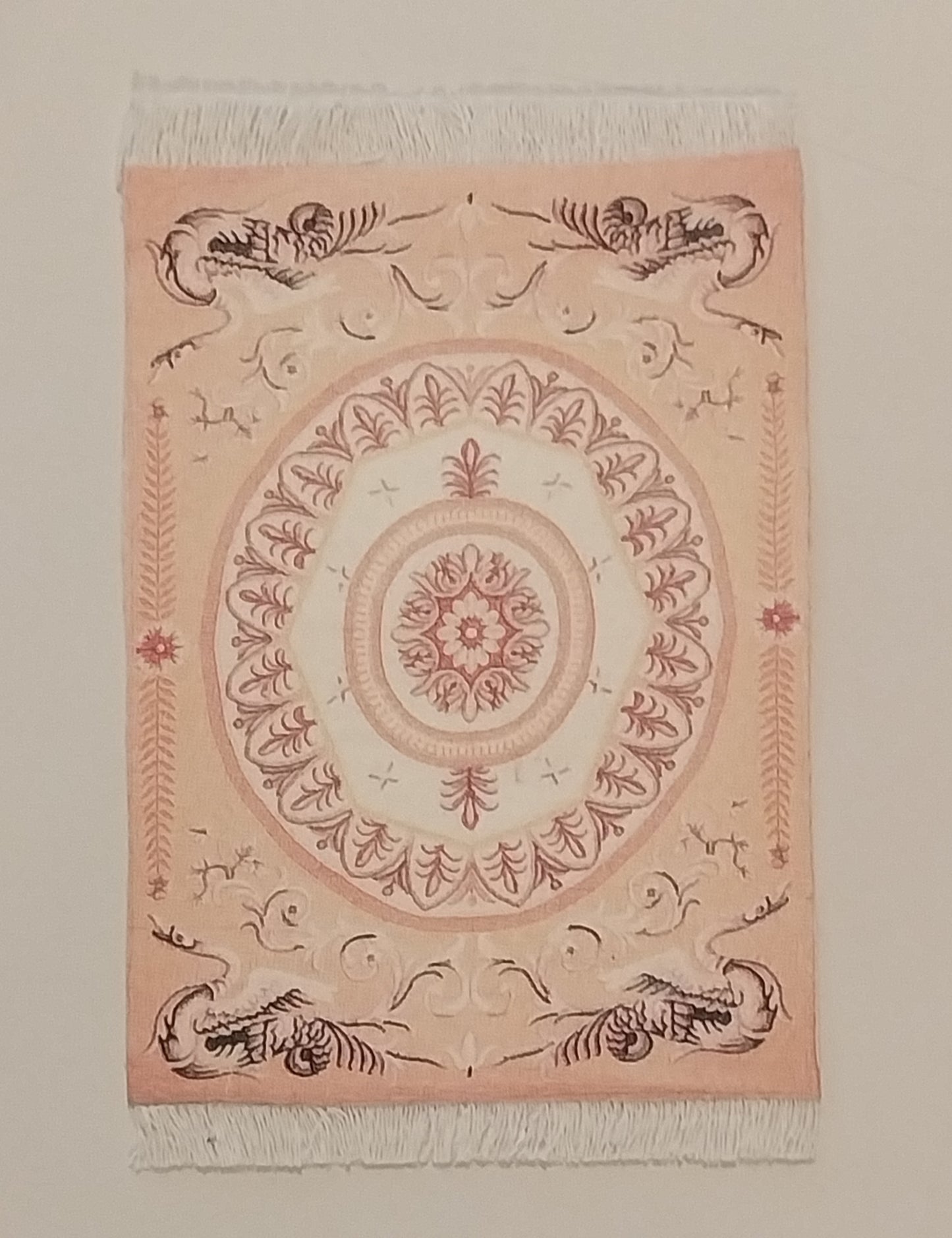 CRH879, Rug, Small, Cream & Peach