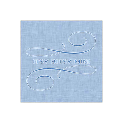 Annabelle Linen Weave Blue Wallpaper