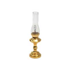 CID135, Brass Hurricane Lamp