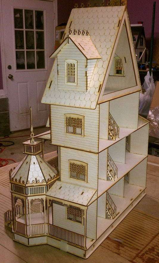 1/2" Scale Ashley Dollhouse Kit