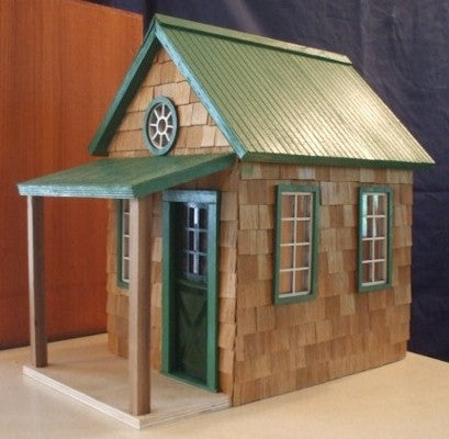 Garden Shed with Porch Assembled