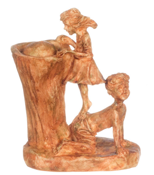 Drinking Fountain Statue, Aged