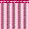 1/2" Scale Ticking Red Wallpaper