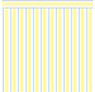 1/2" Scale Coventry Yellow Wallpaper