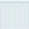 1/2" Scale Dover Stripe Blue Wallpaper
