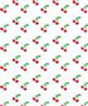 1/4" Scale Wallpaper, Cherries