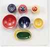 Serving Set, Solid Primary Colors, 10pc