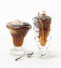 Soda & Sundae In Glass Dishes