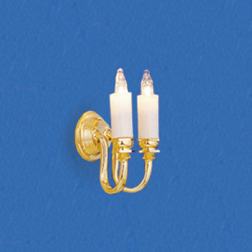 Dual Candle Wall Sconce