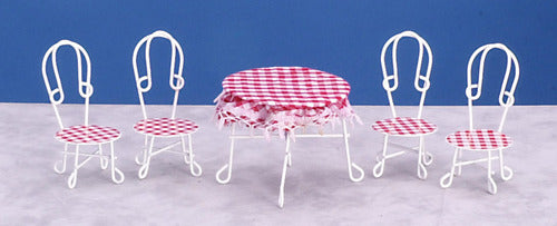 Ice Cream Table & Chairs, 5pc