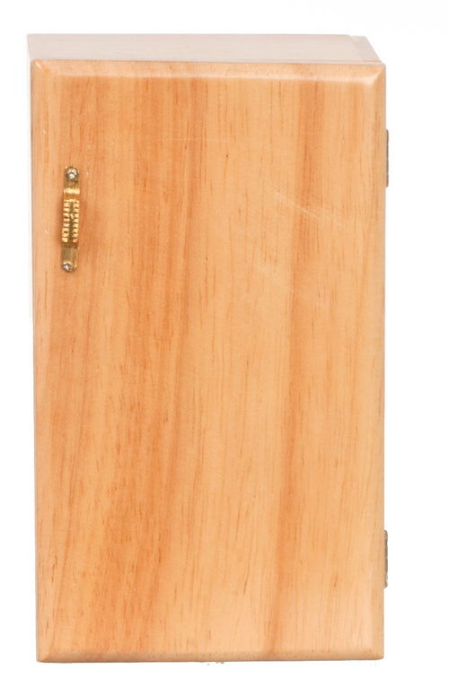 CPS0089, Modern Refrigerator, Oak