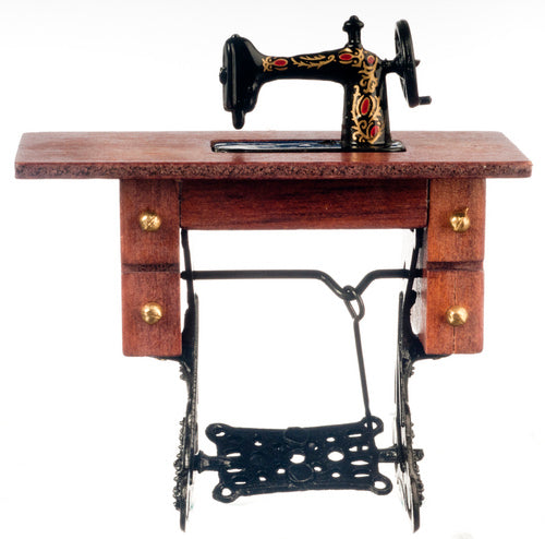 Sewing Machine, Walnut