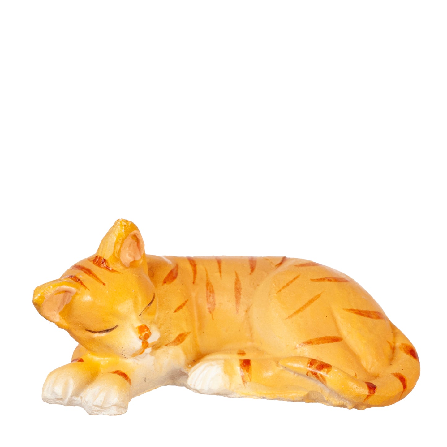 Cat, Laying Left, Orange