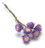 Full Bloom Water Lillies, Purple, 1pc, DISC