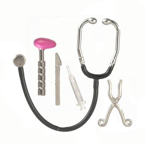 Doctor Set with Moveable Syringe, 5pc