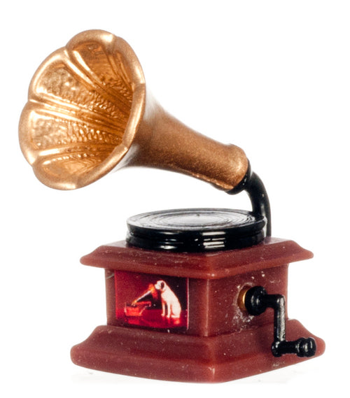 Gramophone with Record