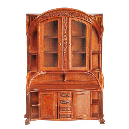 Art Nouveau Cabinet, Walnut
