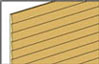 Clapboard, 1/4" X 36"