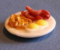 Breakfast Plate, Sunny Side Up