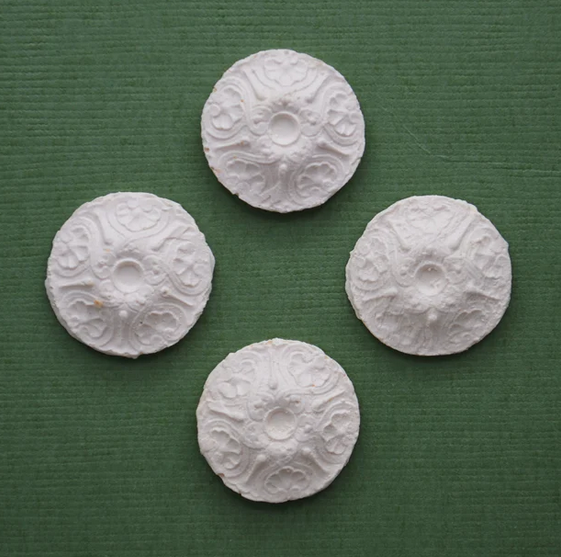 CCB0782, Circle Applique, 4pc, #4