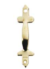CCB0811, Brass Door Pull, 2pc