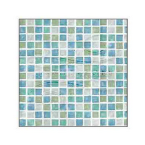 CRH996, Mosaic Tile Wallpaper, Blue
