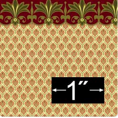 CRH1096, Medallion Wallpaper