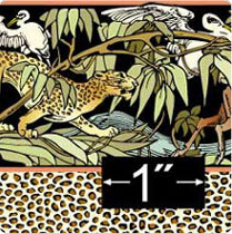 CRH1097, Leopard Wallpaper
