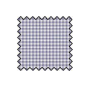 CMS165, Silk Fabric, Blue French Check