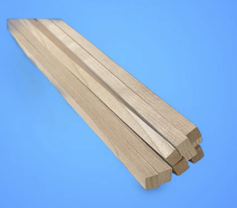 Stripwood, 3/8" X 3/8" X 24", Cherry