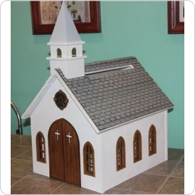 Country Church Assembled Shell