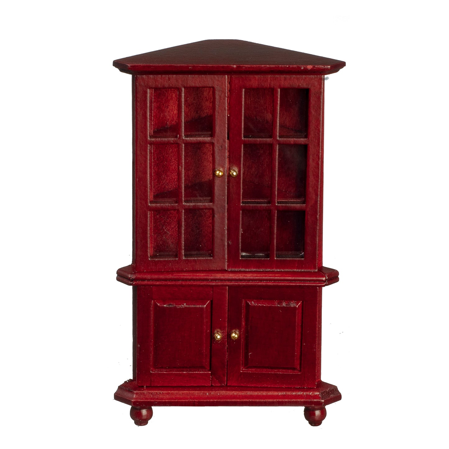 Corner Hutch, Mahogany