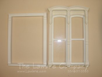 CJB247, Double Hooded Window, Tall