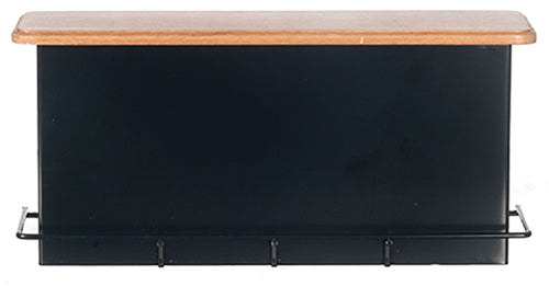 1950 Counter, Black & Oak