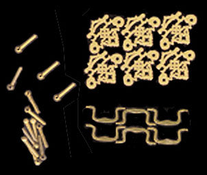 Queen Anne Drawer Pulls, 6pc