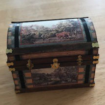 Lithograph Wooden Trunk Kit, Classic Americana Spring