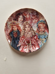 Doll Montage Platter