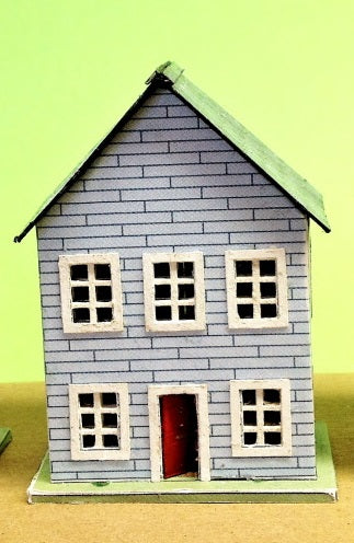 1/144" Scale Grandpa Toy Dollhouse Kit, Blue