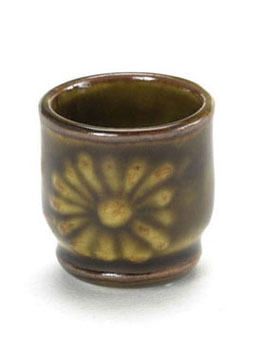 Glazed Pot, Brown