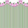 1/2" Scale Wallpaper, Garland Green