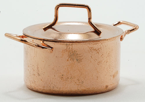 Copper Pot With Lid