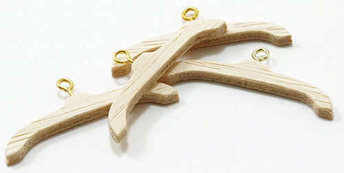Clothes Wooden Hangers, 4pc