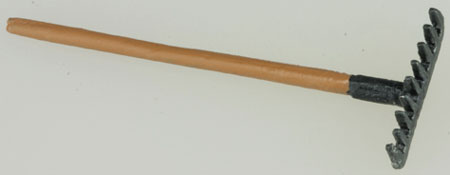 1/2" Scale Garden Rake, DISC