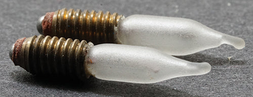 16v, Flame Tip Frosted Bulb, 4pk