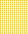 1/4" Scale Gingham Wallpaper, Yellow