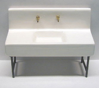 1920 Sink With Black Legs
