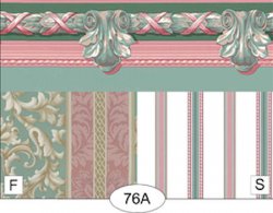 Christina Scroll Stripe Wallpaper