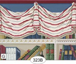 Americana, Lots of Books Wallpaper, G