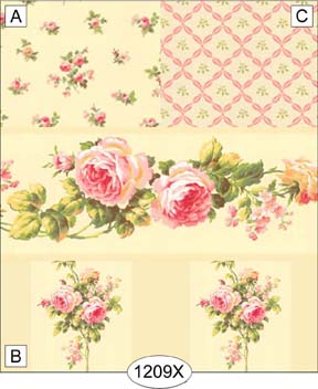 Melissa Cream Stripe With No Border Wallpaper, B